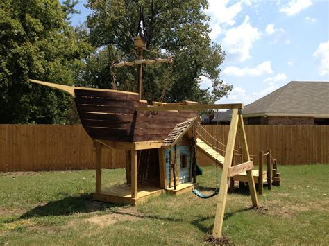 How To Build A Pirate Ship Playground 8 Steps With Pictures