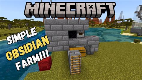 BEST Minecraft 1 21 Automatic Obsidian Farm Tutorial In Minecraft