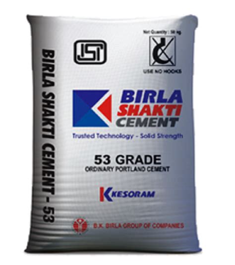 Birla Shakti Cement 53 Grade Opc At Rs 360 Bag Birla Shakti Cement In