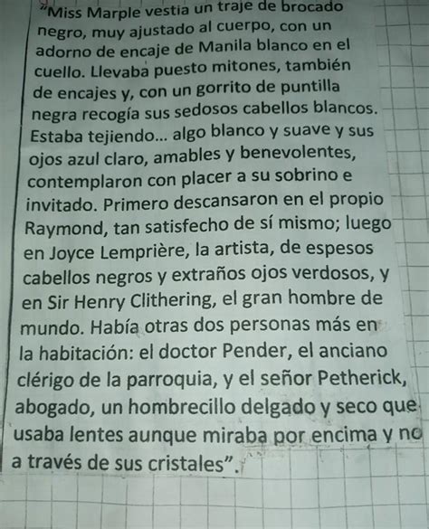 Leo El Siguiente Texto Y Explico Por Qu Es Un Texto Descriptivo Y Cu L