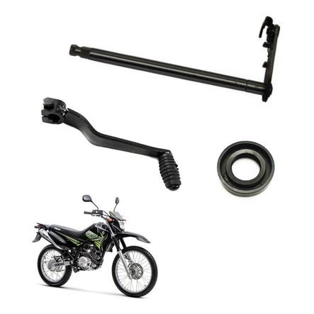 Eixo Cambio Marcha Pedal Retentor Xtz Alta Qualidade Shopee