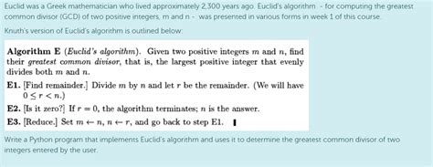 Answered Euclid Was A Greek Mathematician Who Lived Approx