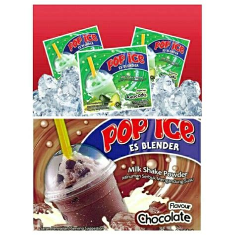 Jual Pop Ice Eceran Pop Ice Sachet All Varian Minuman Renceng