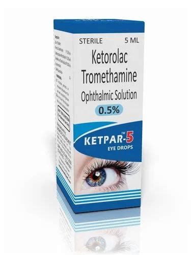 Ketorolac Tromethamine 0 5 Eye Drops 5ml At Rs 85 00 Piece In Ludhiana Id 22875231548