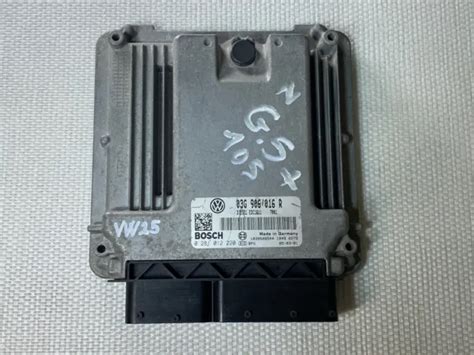 ECU CALCULATEUR MOTEUR VW Golf V Bkc 1 9TDI 105cv 03G906016R 0281012220