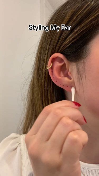 Styling My Ear Assolari Cartilage Earrings Pretty Ear Piercings