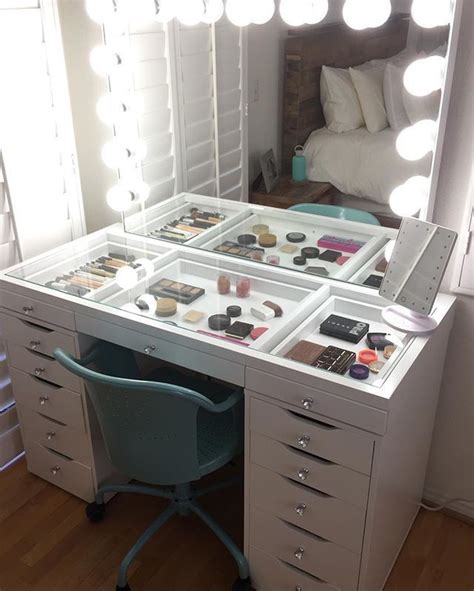 Diy Makeup Vanity Ikea My Diy Dressing Table And Vanity Mirror