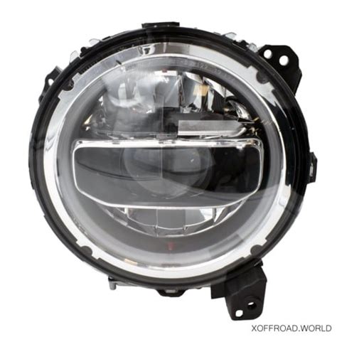 Kit De Faros De Negro Alta Luminiscencia Halo Jeep Wrangler Jl