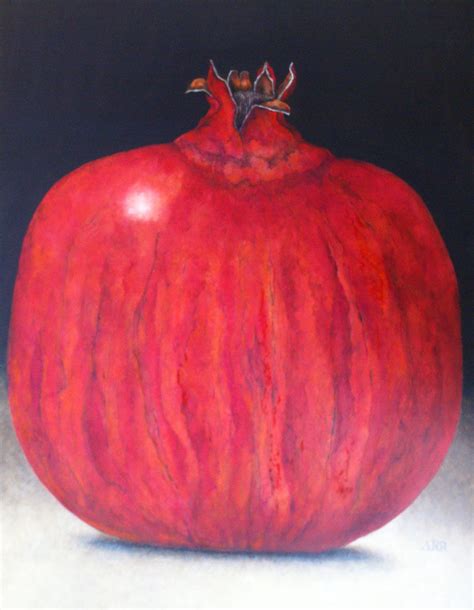 Alison Rankin Giant Pomegranate Nadia Waterfield Fine Art