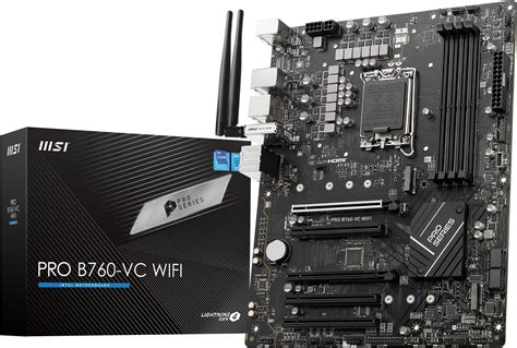 Msi Pro B Vc Wifi Mainboard Atx Unterst Tzt Intel Core