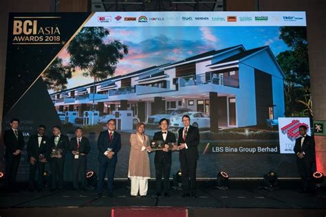 BCI Asia Awards 2018 Names LBS Among Top 10 Developers In Malaysia