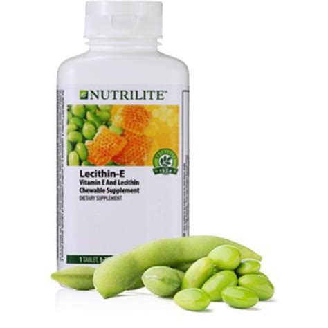 Amway Nutrilite Lecithin E Vitamin E Lecithin Tab Shopee Malaysia