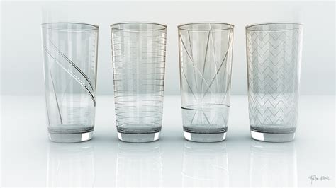 Glass Renders Behance