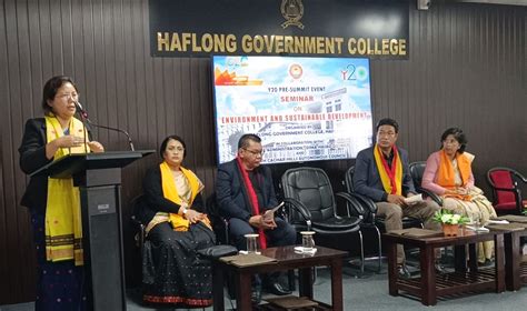 Assam Power Minister Inaugurates Seminar On Environment And Sustainable Development At Haflong