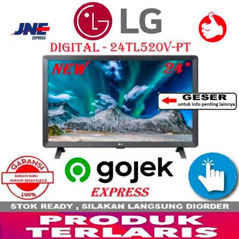 Jual NEW LG DIGITAL TV 24INCH 24TL520V PT Kota Tangerang Selatan