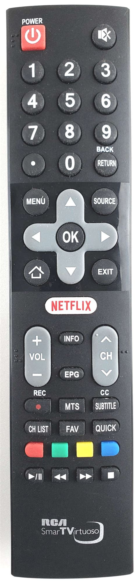 Tvparts Ca Rca Smart Tv Remote Control New