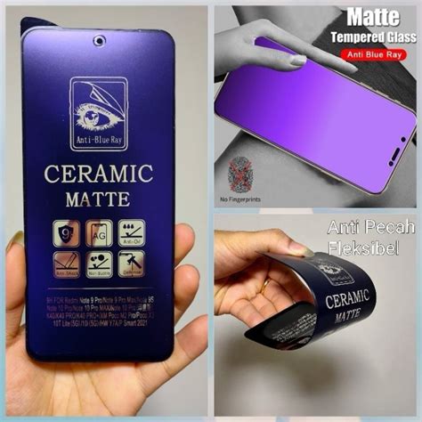 Jual Itel P Rs P G A Tempered Glass Ceramik Blueray Matte