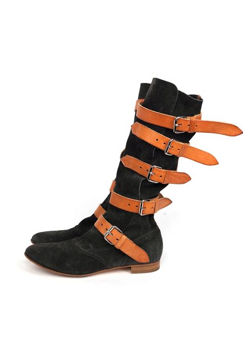 Vivienne Westwood Limited Edition Suede Pirate Boots At 1stdibs