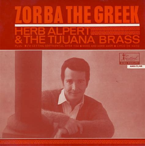 Zorba The Greek By Herb Alpert The Tijuana Brass EP Pop Reviews