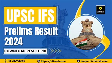 Upsc Ifs Prelims Result 2024 Declared Download Result Pdf