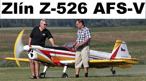 Zlin Z Afs Kg Giant Scale Rc Airplane Nesvacily Youtube