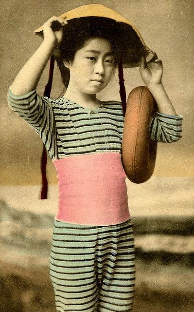 Japanese Swimsuit Girls Meiji Era Bathing Beauties Of Old Japan 5