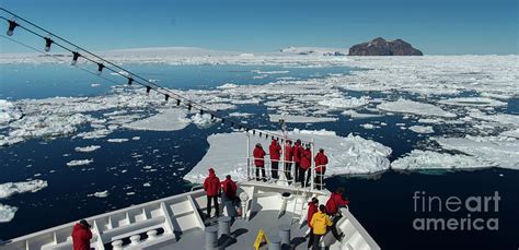 Ice Breaking In Antarctica Photograph By Philippe Tulula And Julie