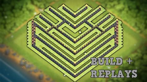 New Strongest Town Hall 9 Defense Layout Replays Th9 Trophy Base