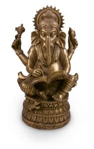 ganesha writing mahabharata for ved vyasa | ganesha the scribe