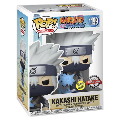 Funko Pop Naruto Exclusive Kakashi Hatake Glows In The Dark 1199