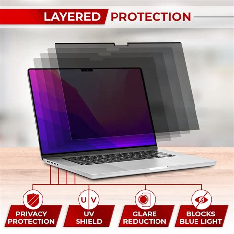 Snapklik SightPro Magnetic Privacy Screen For MacBook Pro 16 Inch