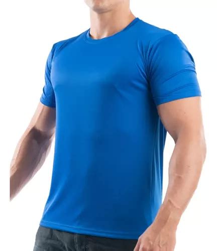 Camiseta Dry Fit Masculina 100 Poliester Academia Corrida Escorrega