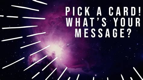 PICK A CARD URGENT MESSAGES YouTube