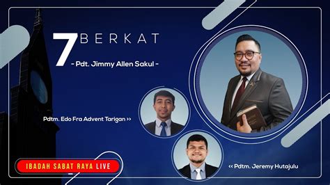 Ibadah Sabat Raya Online Bersama Rs Advent Bandung Berkat Youtube