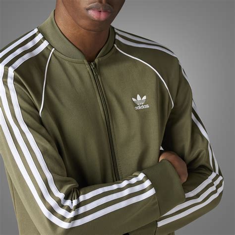 Adidas Adicolor Classics SST Track Jacket Green Adidas KW