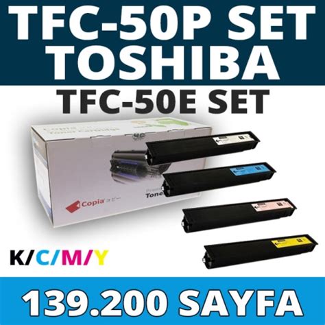 Kopya Copia Ym Tfc Set Toshiba Tfc P Tfc E Sayfa Renk