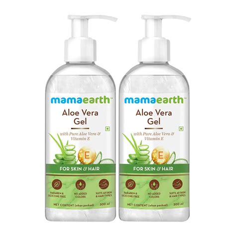 Mamaearth Aloe Vera Gel Pack Of 2 Buy Mamaearth Aloe Vera Gel Pack Of 2 Online At Best