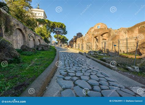 Foro Romano stock image. Image of historic, famous, ruin - 57063991