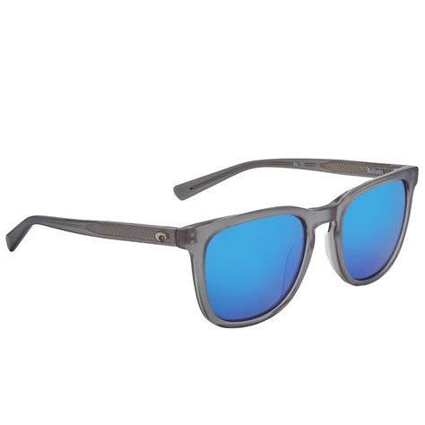 Costa Del Mar Sullivan Polarized Blue Mirror 580g Square Sunglasses Sul 230 Obmglp