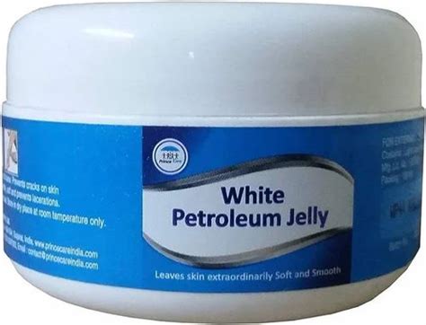 A White Petroleum Jelly Grade Standard IP Packaging Size 50g At Rs