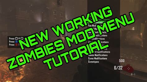 New Black Ops 2 Zombies Mod Menu Tutorial Working 2020 Xboxone Xbox360 Youtube