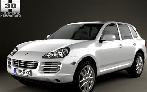 Porsche Cayenne 957 2007 3D Model