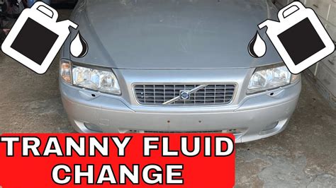 How To Change Transmission Fluid 25l Volvo S80 25t Awd 2004 Volvo