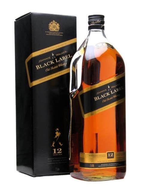 Johnnie Walker Black Label 2 Litre Bottle The Whisky Exchange