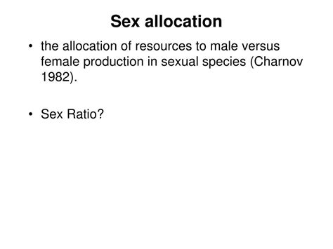 Ppt Bioe 109 Summer 2009 Lecture 10 Part I Mating Systems Powerpoint Presentation Id5579282