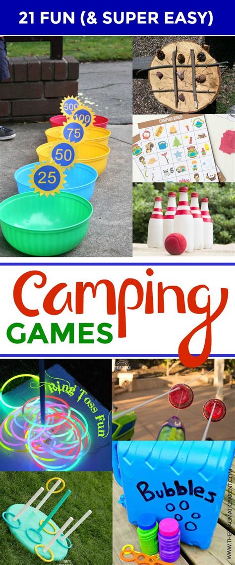 Camping with kids 21 camping games activities kids love – Artofit