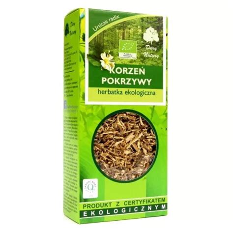 Pokrzywa Korzeń Pokrzywy EKO 50 g Dary Natury