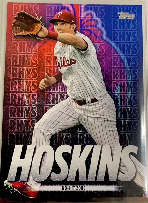 Topps Series Rh Rhys Hoskins Highlights Black Parallel