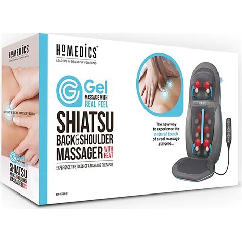 Powercity Gsm1000hgb Homedics Shiatsu Back And Shoulder Massager Health