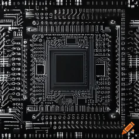 Hyper Realistic Artwork Of A Matte Black Pcb On Craiyon